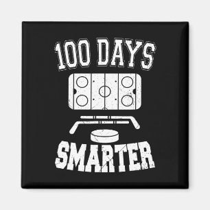 Imán Deportes de hockey 100 días más inteligentes