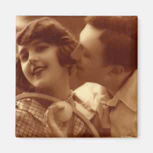 Imán Deportes de moda Tenis, Amor y Romance