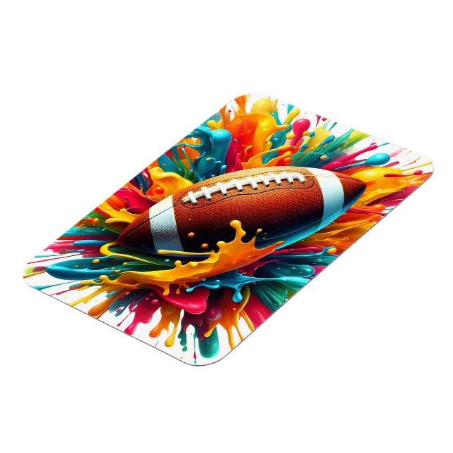 Imán Deportes de pelota de juego con salpicaduras de co (Lado Izquierdo)