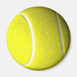 Imán Deportes de una pelota de tenis