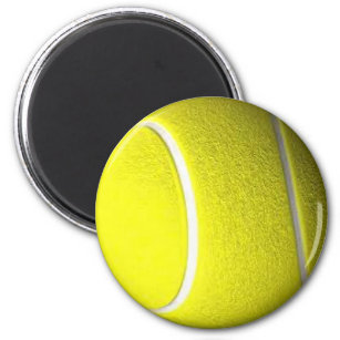 Imán Deportes de una pelota de tenis