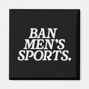 Imán Deportes divertidos para hombres