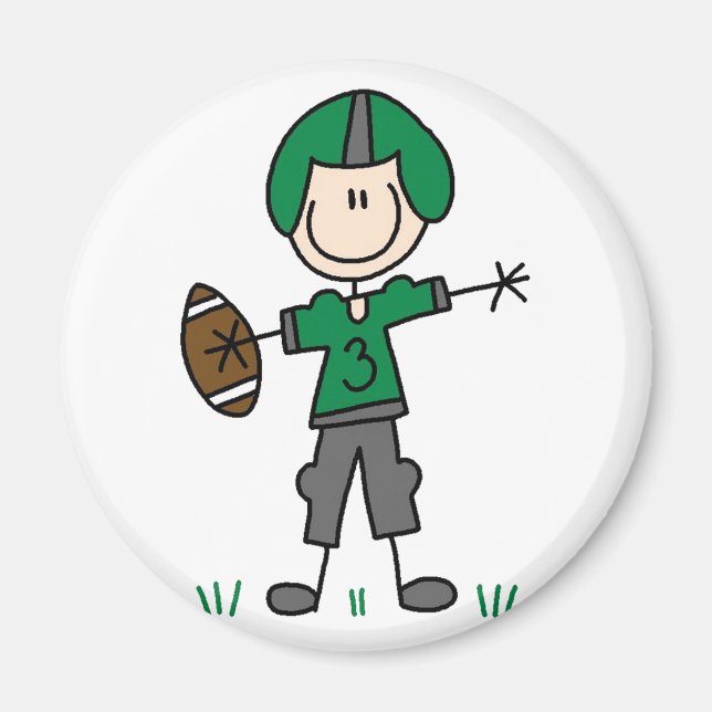 imán deportivo de fútbol (Frente)