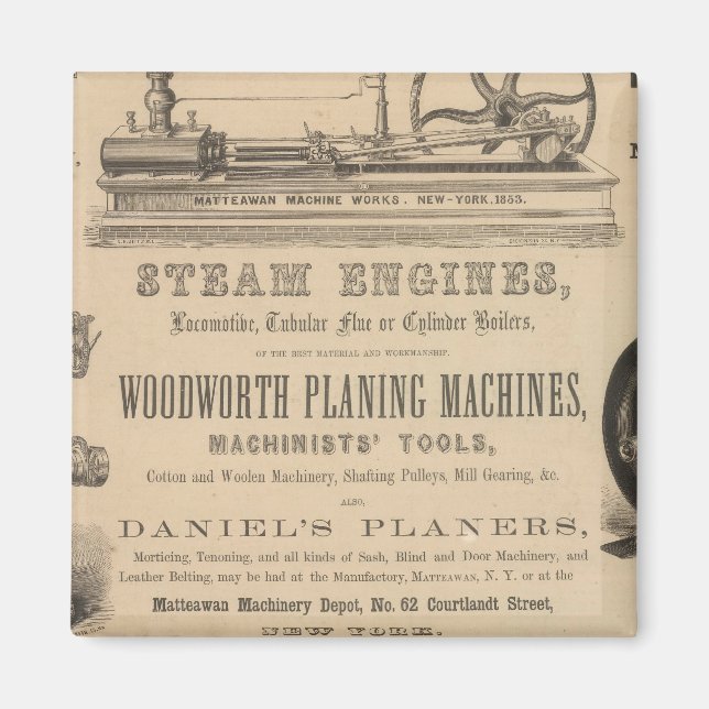 Imán Depósito de maquinaria de Matteawan (Frente)