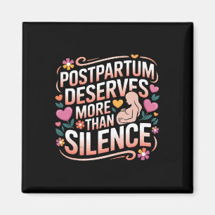 Imán Depresión Postparto Madre Maternal Salud Mental