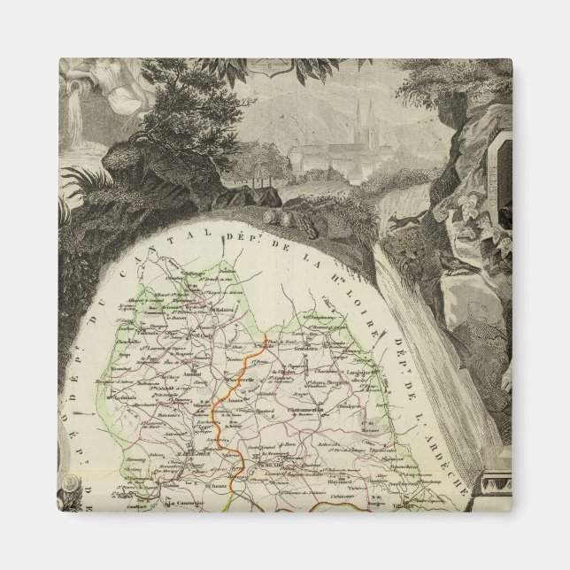 Imán Dept Any Lozere (Frente)