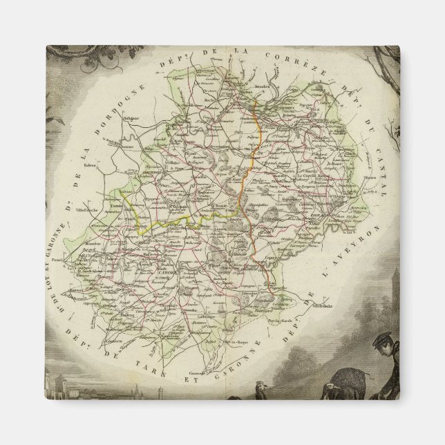 Imán Dept Cualquier Lote (Frente)