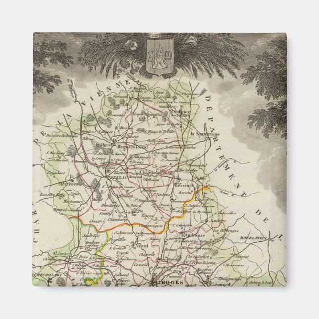 Imán Dept. De La Hte Vienne (Frente)