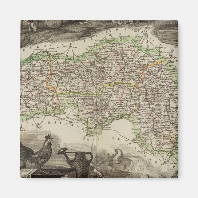 Imán Dept. De L'Orne (Frente)