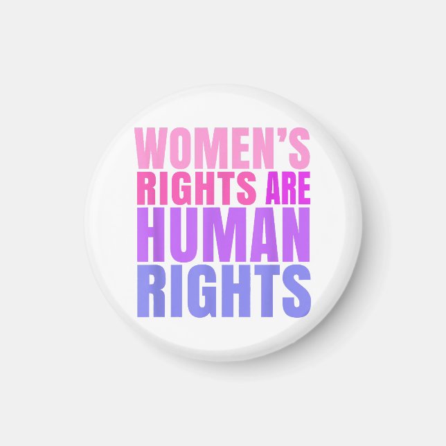 Imán Derechos Humanos Derechos de la Mujer (Frente)