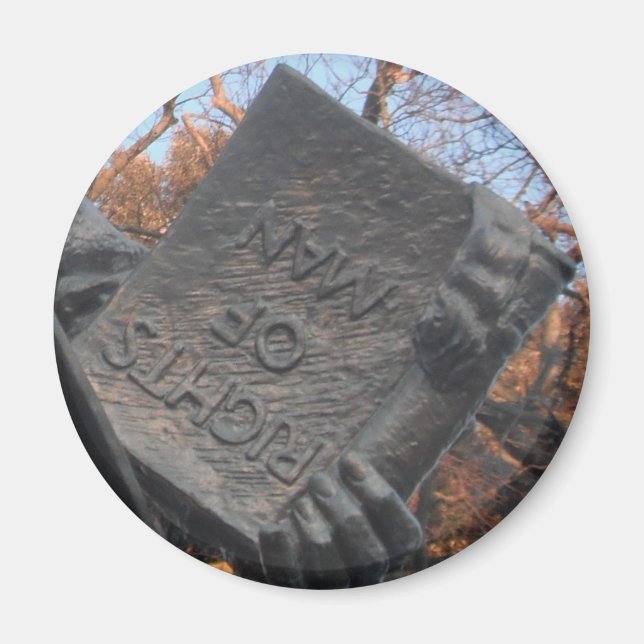 Imán Derechos Magnet Del Hombre (Frente)