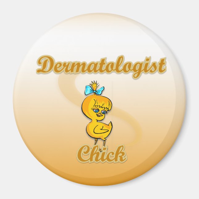 Imán Dermatólogo Chick (Frente)