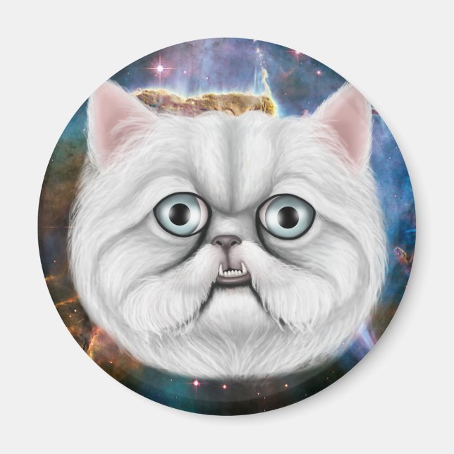 Imán Derpy Cat (Frente)