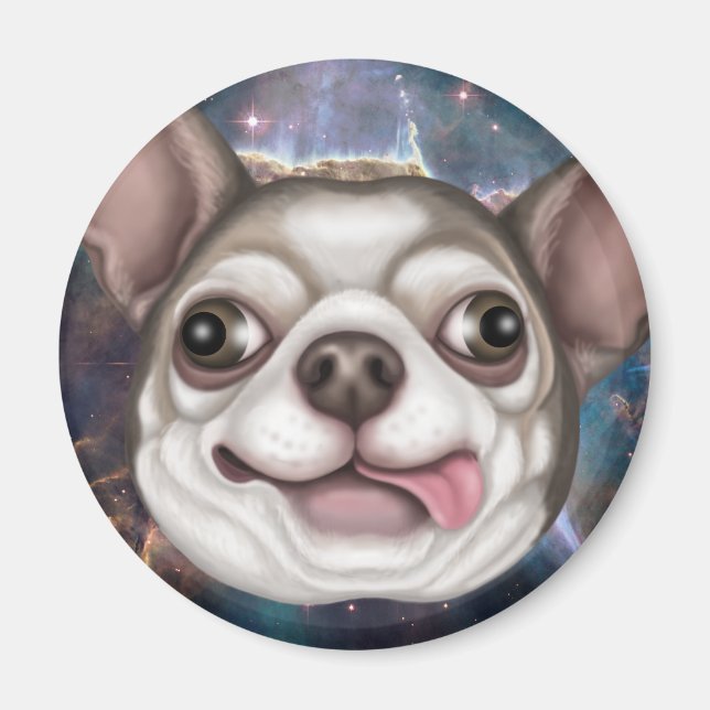 Imán Derpy Chihuahua (Frente)