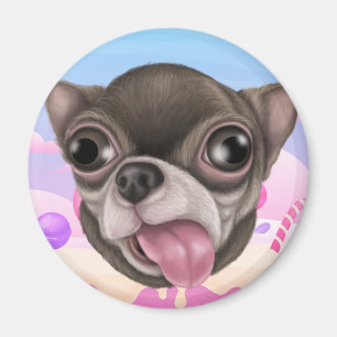 Imán Derpy Chihuahua