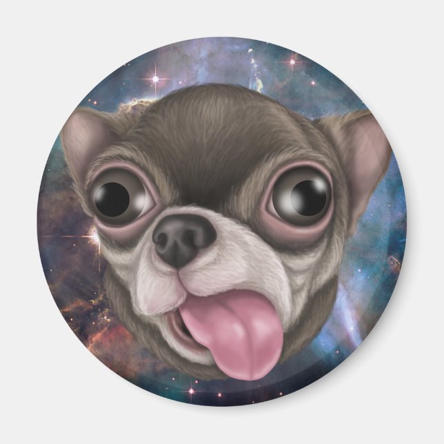 Imán Derpy Chihuahua (Frente)