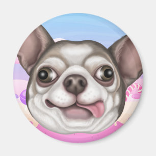 Imán Derpy Chihuahua