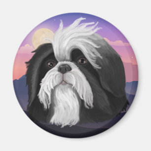Imán Derpy Shih Tzu