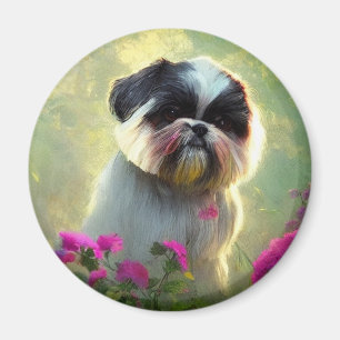 Imán Derpy Shih Tzu Magnet