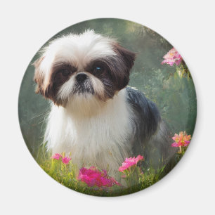 Imán Derpy Shih Tzu Magnet
