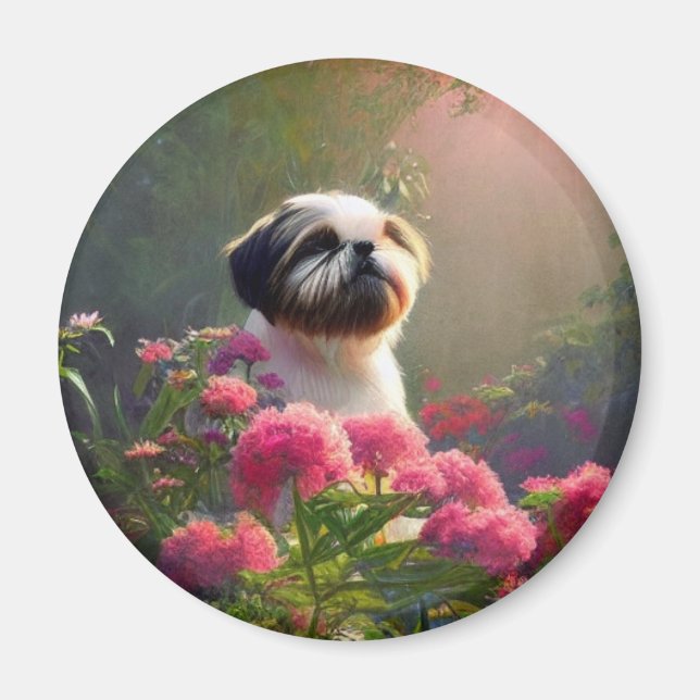Imán Derpy Shih Tzu Magnet (Frente)