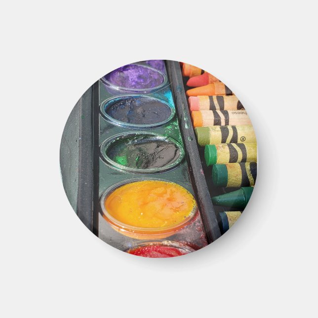 Imán derribar tu camino hacia el arte (Frente)