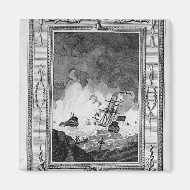 Imán Derrota de la Armada Española (Frente)