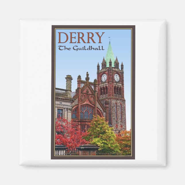 Imán Derry - El Guildhall (Frente)