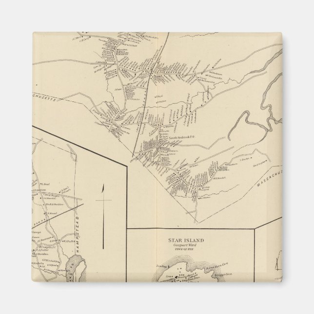 Imán Derry, Seabrook, Rye (Frente)