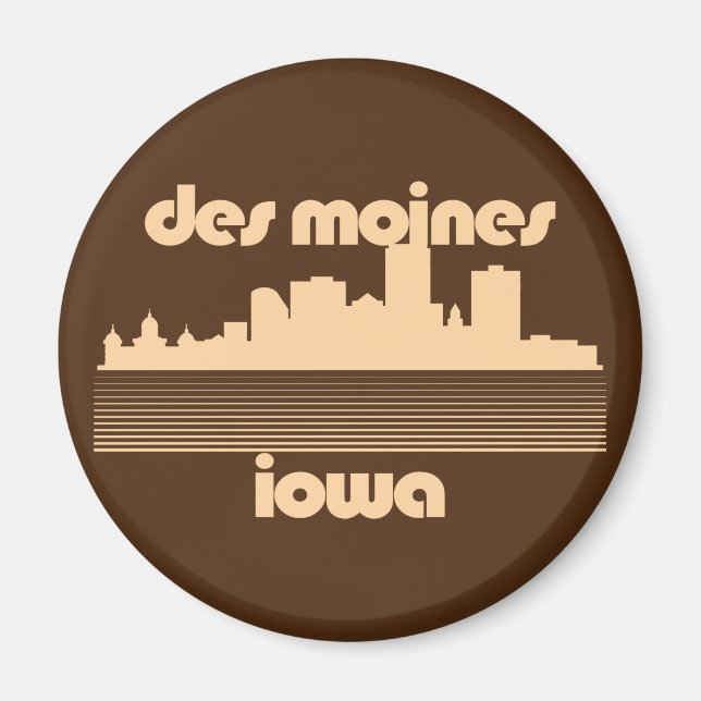 Imán Des Moines, Iowa (Frente)