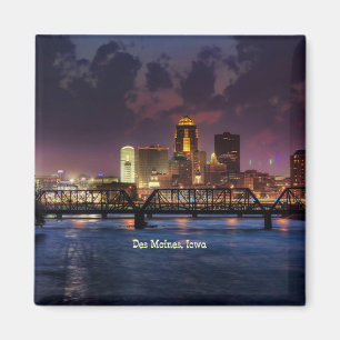 Imán Des Moines, paisaje urbano de Iowa
