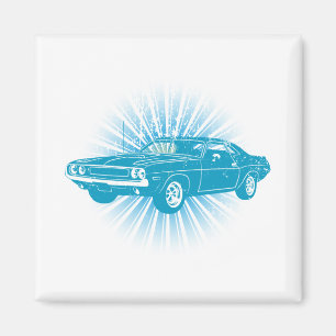 Imán Desafiador de 1970 Dodge Hemi
