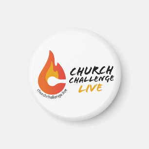 Imán DESAFÍO DE IGLESIA Naranja EN VIVO Flamado C