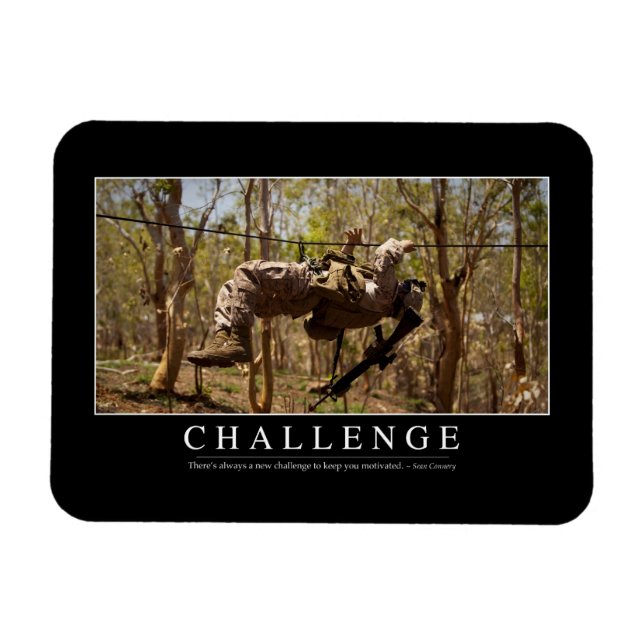 Imán Desafío: Inspiradora cita 2 (Horizontal)