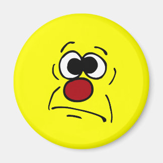 Imán Desafortunado Face Grumpey