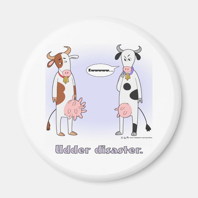 Imán Desastre de Udder (Frente)