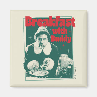 Imán Desayuno con Buddy