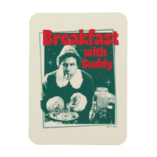Imán Desayuno con Buddy