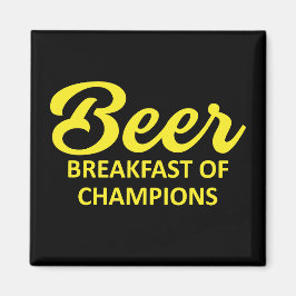 Imán Desayuno De Beer De Champions