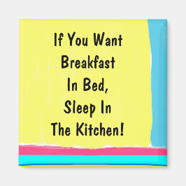 Imán Desayuno En Bed Magnet