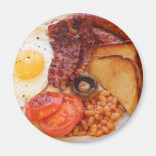 Imán Desayuno inglés lleno