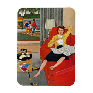 Imán Descanso del café de la mañana