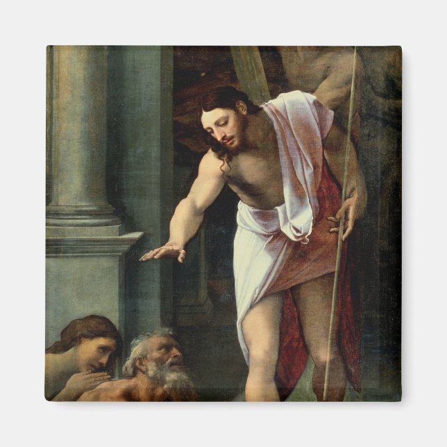 Imán Descenso de Cristo en el limbo, c. 1532 (Frente)