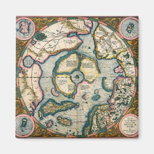Imán Descriptio del terrarum de Septentrionalium, mapa