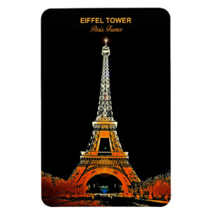 Imán Descubra París en la cima: la Torre Eiffel flexibl