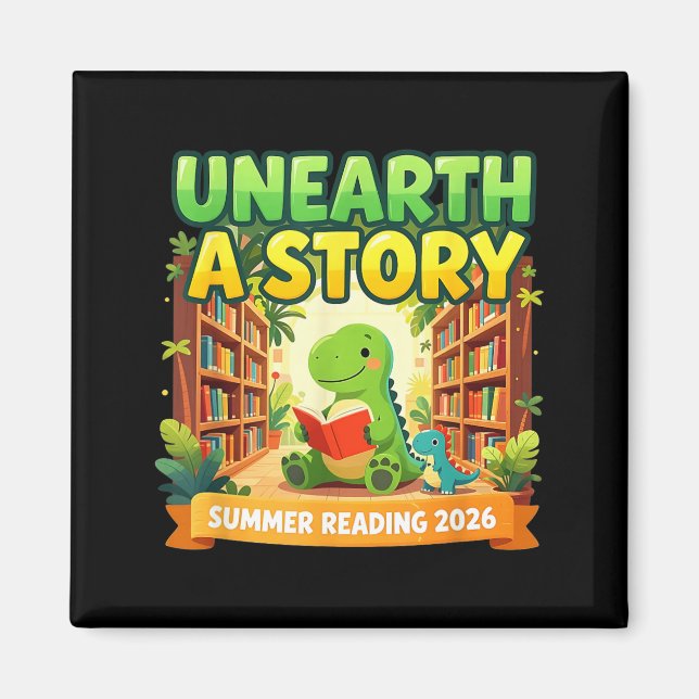 Imán Descubre Una Historia Dinosaurio Libros De Lectura (Frente)