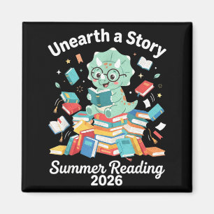 Imán Descubre una historia verano lectura 2026 bibliote