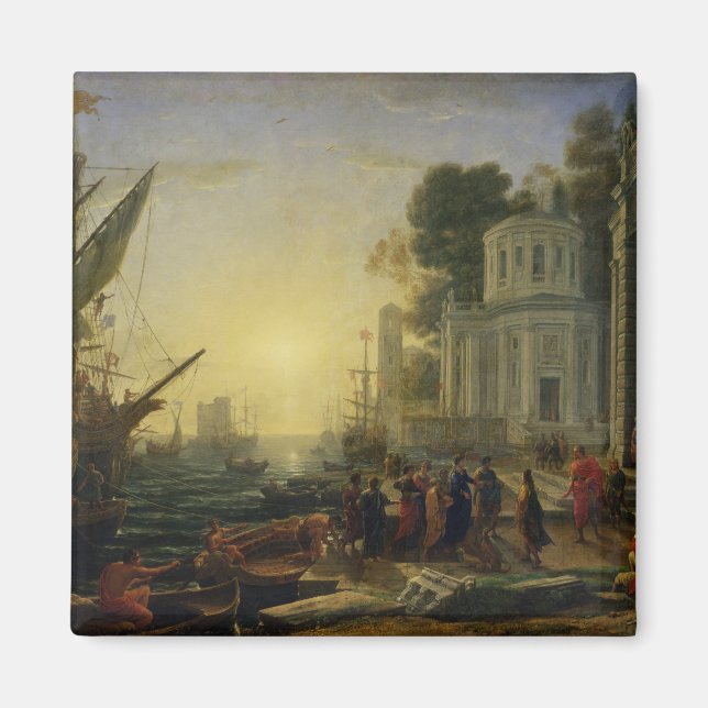 Imán Desembarco de Cleopatra en Tarsus, 1642 (Frente)