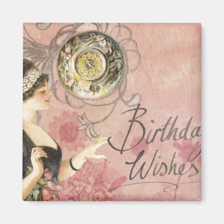 Imán Deseos de cumpleaños