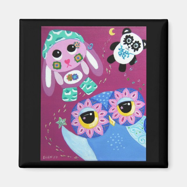 Imán Deseos Sobre Una Estrella (Frente)